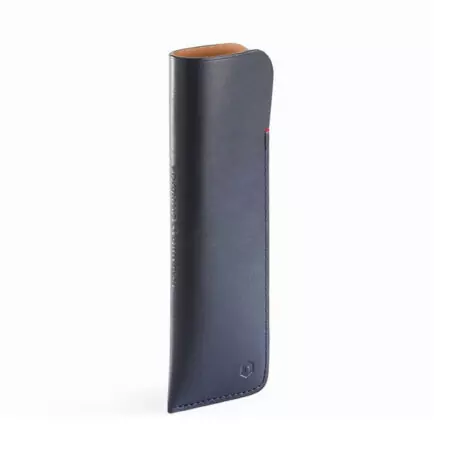 Caran d'Ache 2 Pens Midnight Blue Leather Case