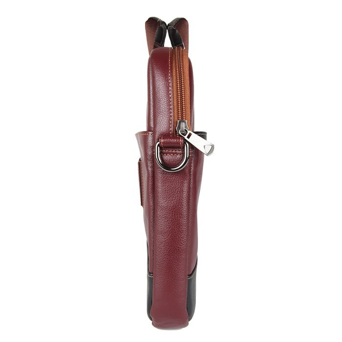 Elan Compact Laptop Bag Maroon