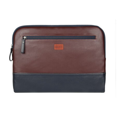 Elan Compact Laptop Sleeve Brown