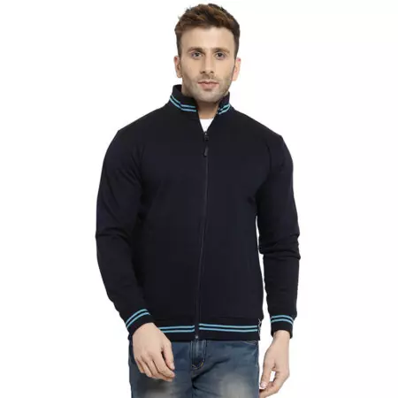 Scott AWG High Neck Jacket Blue With Light Blue