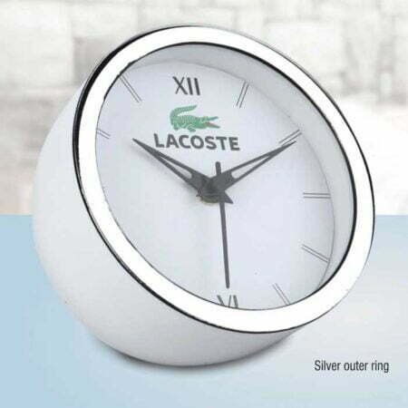 Table clock with Silver ring