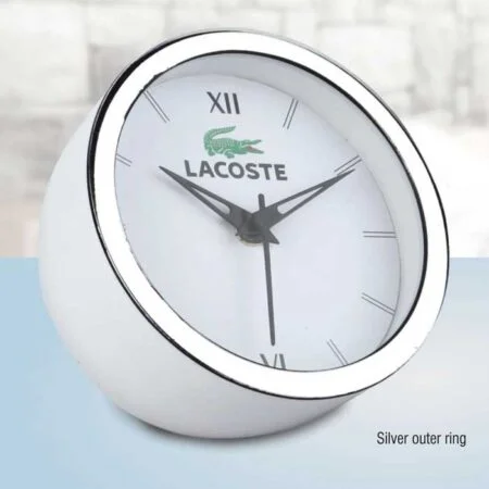 Table clock with Silver ring