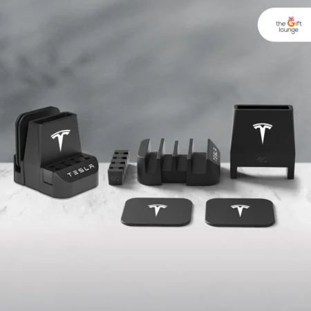 desk organizer with gadget holder