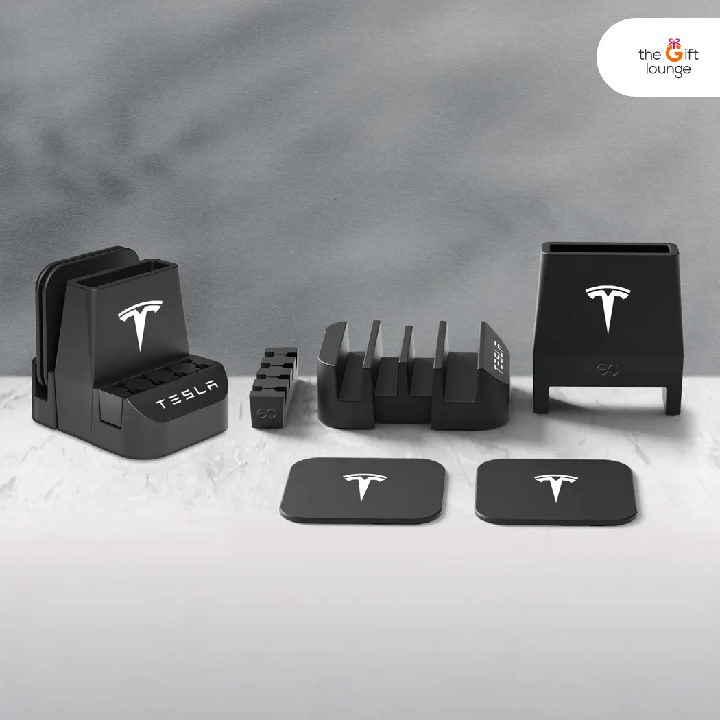 desk organizer with gadget holder