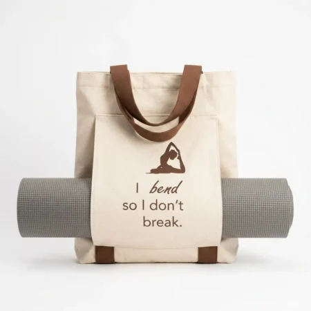 yogaa canvas bag